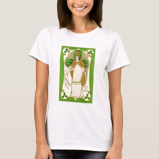 ST.PATRICK'S DAY GRÜNE KLEEBLATTS UND TRINITY T-Shirt (Vorderseite)