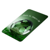 St. Patrick's Day Grüne Welt Magnet (Linke Seite)