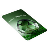 St. Patrick's Day Grüne Welt Magnet (Rechte Seite)