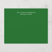 St Patrick's Day Gruß FOTO Cards BUDGET (Rückseite)