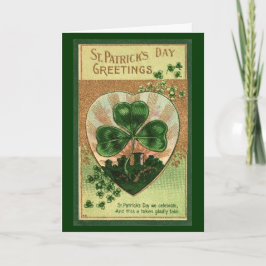 St Patrick's Day Gruß - Karte