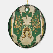 St. Patricks Day Gruß Ornament (Links)