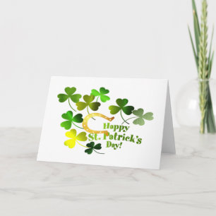 St.Patrick's Day Grüße Karte