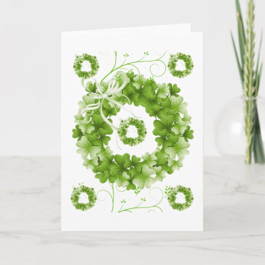 St. Patrick's Day Grußkarte Karte (Vorderseite)
