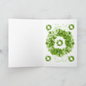 St. Patrick's Day Grußkarte Karte (Innenseite)