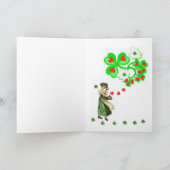 St. Patrick's Day Grußkarte Karte (Innenseite)