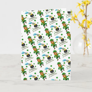 St. Patrick's Day Grußkarte Karte