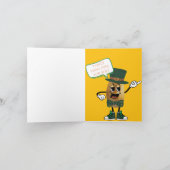 "St. Patrick's Day" Grußkarte Karte (Innenseite)