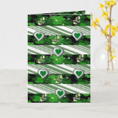 St. Patrick's Day Grußkarte Karte (Gelbe Blume)