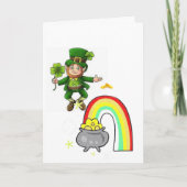 St. Patrick's Day Grußkarte Karte (Vorderseite)