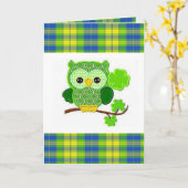 St. Patrick's Day Grußkarte Karte (Gelbe Blume)