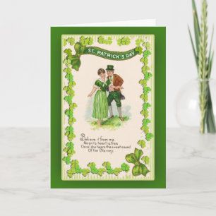 St. Patrick's Day Grußkarten Karte