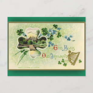 St. Patrick's Day Grußkarten Killarney Castle Postkarte