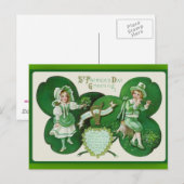 St. Patrick's Day Grußkarten Postkarte (Vorne/Hinten)