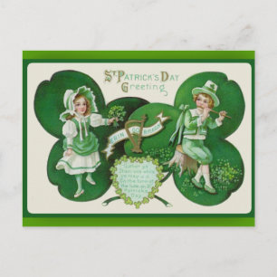 St. Patrick's Day Grußkarten Postkarte