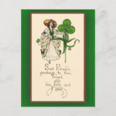 St. Patrick's Day Grußkarten Postkarte (Vorderseite)