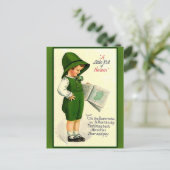 St. Patrick's Day Grußkarten Postkarte (Stehend Vorderseite)