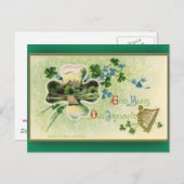 St. Patrick's Day Grußkarten Schloss Killarney Postkarte (Vorne/Hinten)