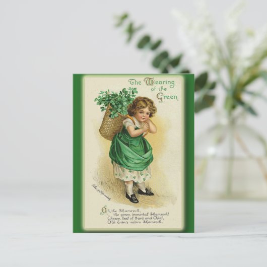 St. Patrick's Day Grußkarten und Postkarten (Stehend Vorderseite)