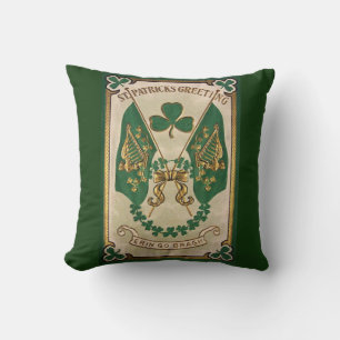 St. Patricks Day Grußkissen Kissen