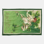 St. Patrick's Day Grußküche Handtuch (Horizontal)