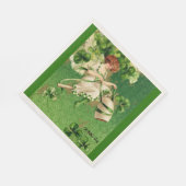 St. Patrick's Day Grußpapier Napkins Serviette (Ecke)
