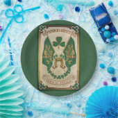 St. Patricks Day Grußpapierplatte Pappteller (Party)