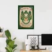 St. Patricks Day Grußplakat Poster (Heimbüro)