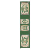 St. Patricks Day Grußtisch Kurzer Tischläufer (Vorderseite)