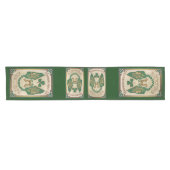 St. Patricks Day Grußtisch Kurzer Tischläufer (Horizontal)