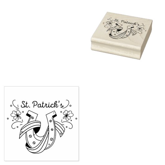 St. Patrick's Day Gummistempel (Stempel)