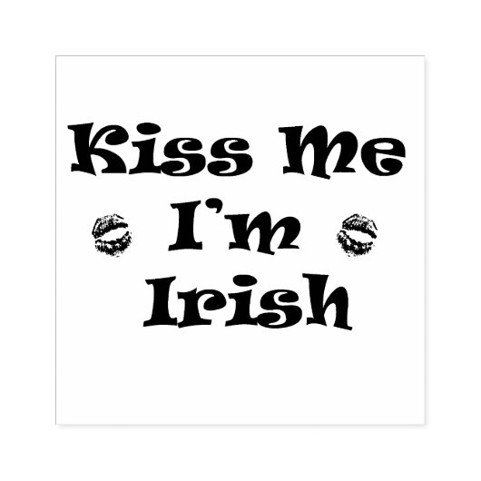 St. Patrick's Day Gummistempel (Prägung)