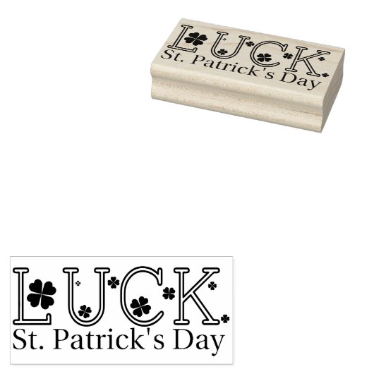 St. Patrick's Day Gummistempel (Stempel)