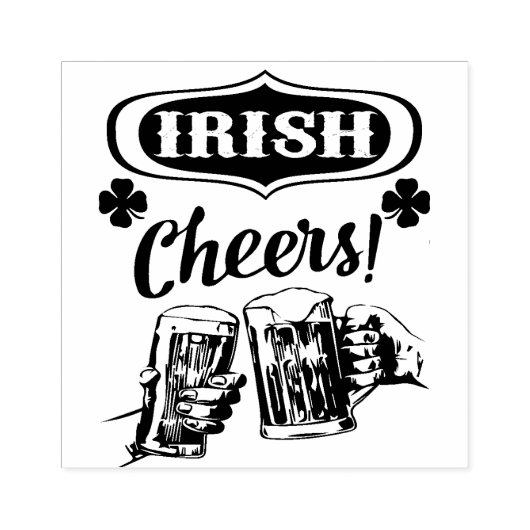 St. Patrick's Day Gummistempel (Prägung)