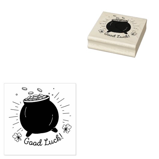 St. Patrick's Day Gummistempel (Stempel)