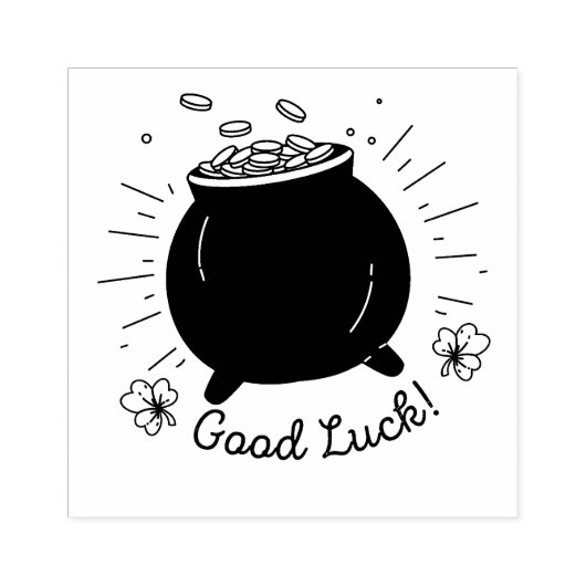 St. Patrick's Day Gummistempel (Prägung)