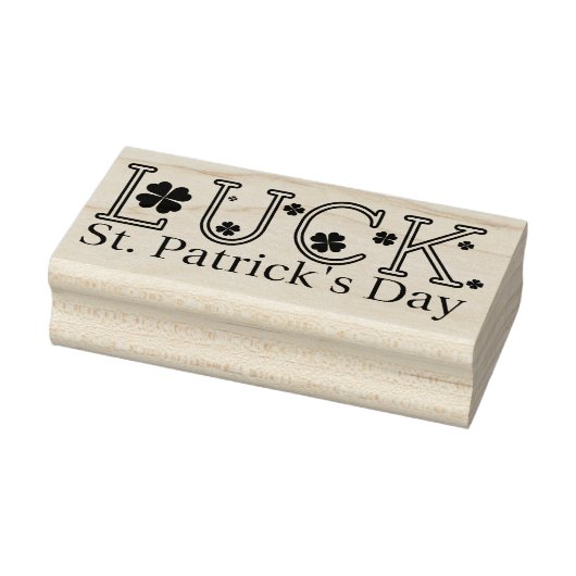 St. Patrick's Day Gummistempel (Stempel)