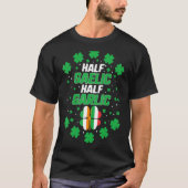 St Patricks Day Half Gaelic Halb Knoblauch Irish I T-Shirt (Vorderseite)