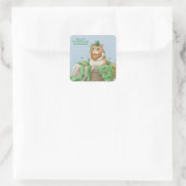 St. Patrick's Day Hamster Aufkleber (Tasche)