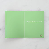 St. Patrick's Day Hamster-Grußkarte Karte (Innenseite)