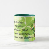 St. Patrick's Day Happiness & Laughter Tasse (Zentrum)