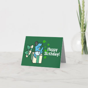 St. Patrick's Day Happy Birthday Karte