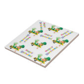 St. Patrick's Day Happy Birthday Keramik Tile Fliese (Seite)