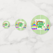 St. Patrick's Day Happy Birthday Konfetti (Rückseiten)