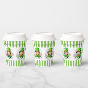 St. Patrick's Day Happy Birthday Paper Cup Pappbecher