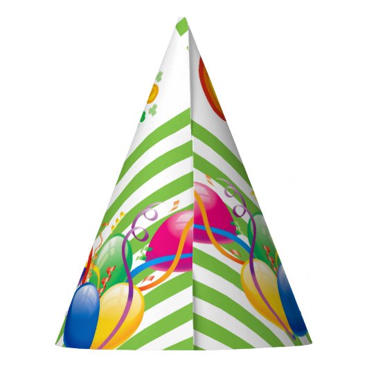 St. Patrick's Day Happy Birthday Paper Party Partyhütchen (Rückseite)