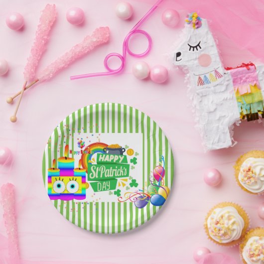 St. Patrick's Day Happy Birthday Paper Teller (Party)