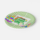 St. Patrick's Day Happy Birthday Paper Teller (Schrägansicht)