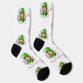 St. Patrick's Day Happy Birthday Socks Socken (Rechts)