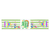 St. Patrick's Day Happy Birthday Table Runner Kurzer Tischläufer (Horizontal)